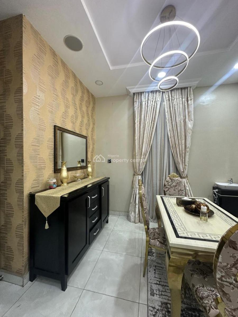 Luxury Fully Furnished 4 Bedrooms Duplex with Bq, Chevron Drive, Lekki, Lagos, Semi-detached Duplex for Rent
