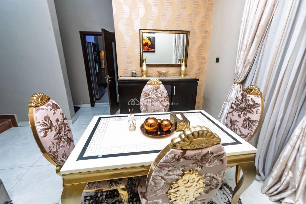 Luxury Fully Furnished 4 Bedrooms Duplex with Bq, Chevron Drive, Lekki, Lagos, Semi-detached Duplex for Rent