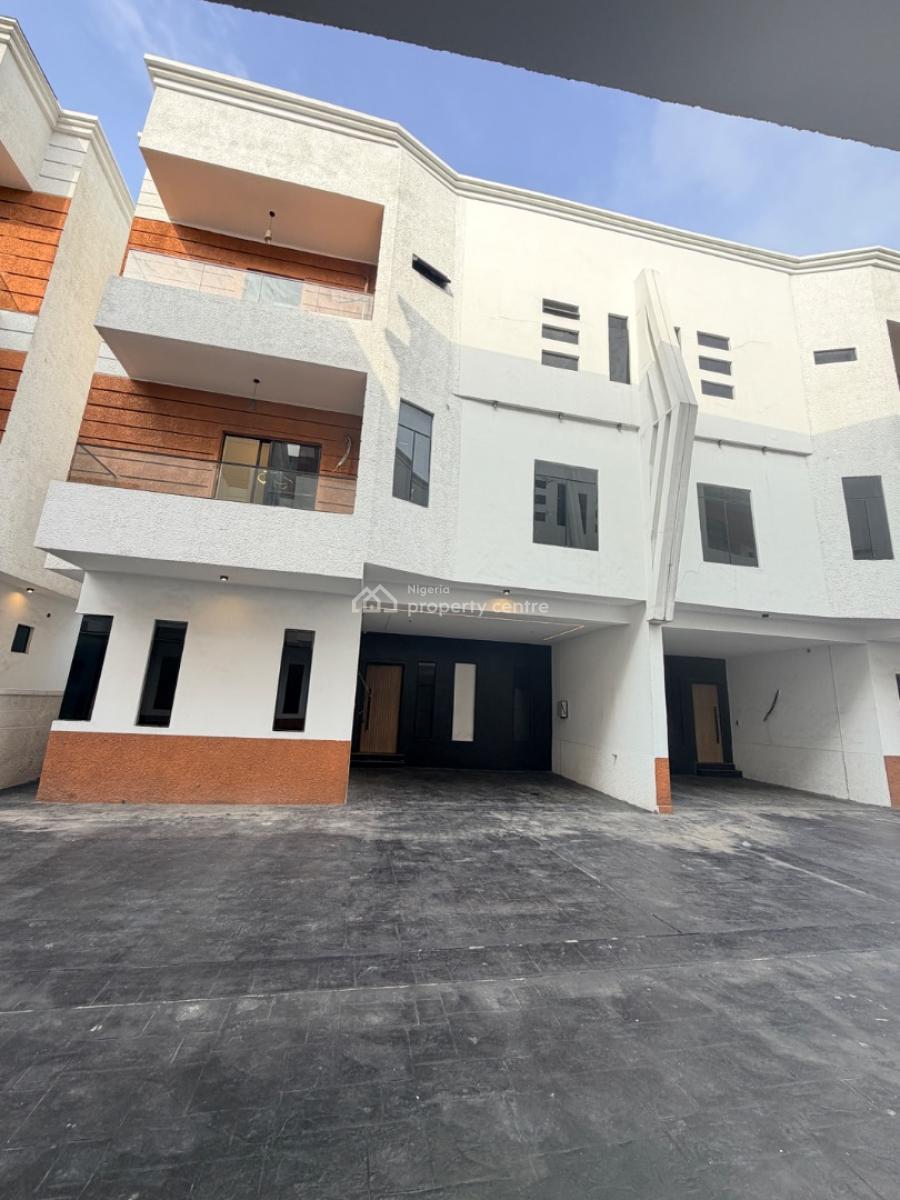 Beautiful 5bedroom Semi Detached Duplex with Bq & Swimming Pool, Osapa London, Lekki, Lagos, Semi-detached Duplex for Sale