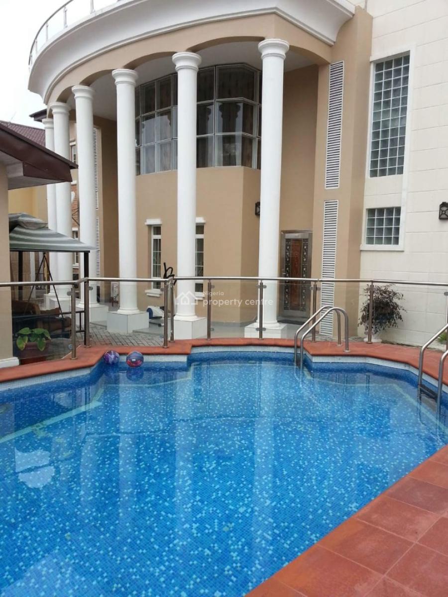 Detached 5 Bedroom Mansion in an Exclusivein in a Secure Estate, Nicon Town, Lekki, Lagos, Detached Duplex for Sale