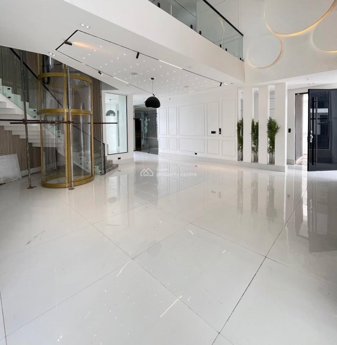 Stunning 5 Bedroom Detached Duplex with Swimming Pool and Bq, Chevron, Lekki, Lagos, Detached Duplex for Sale