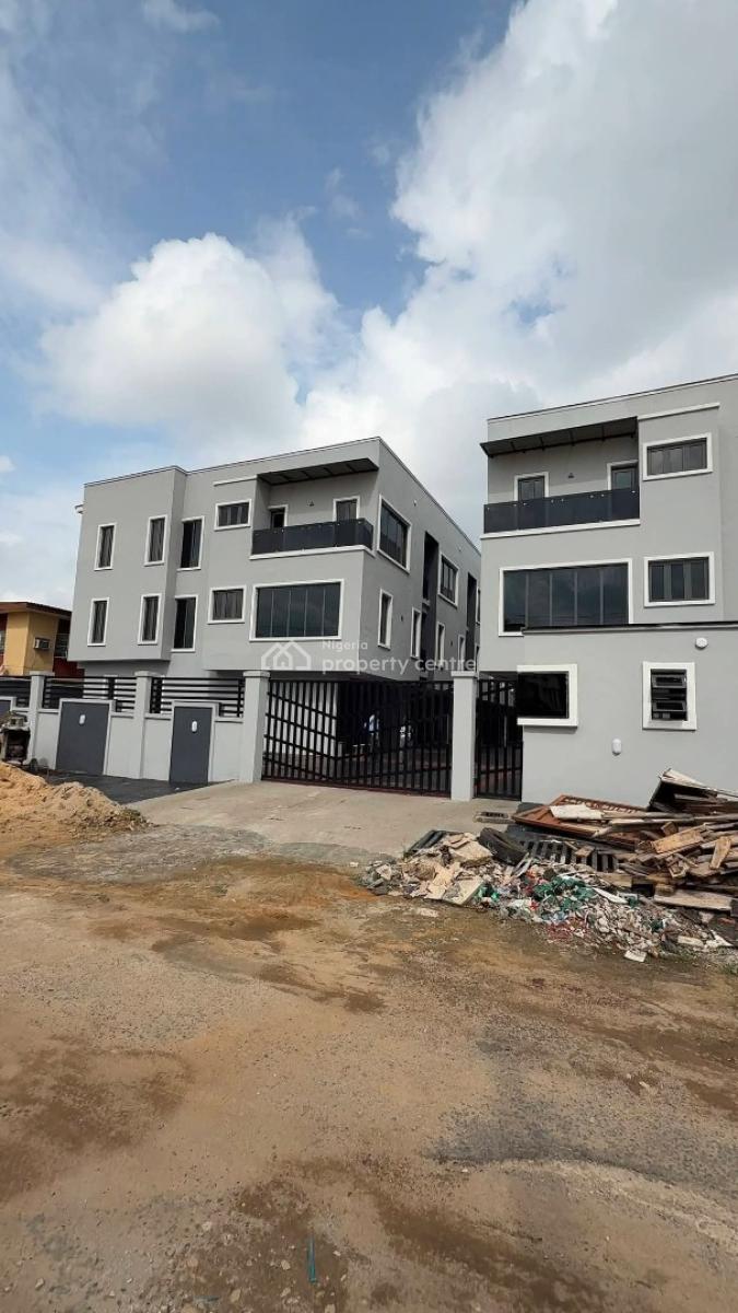 Newly Built 4 Bedroom Terraced House, Adeniyi Jones, Ikeja, Lagos, Terraced Duplex for Sale