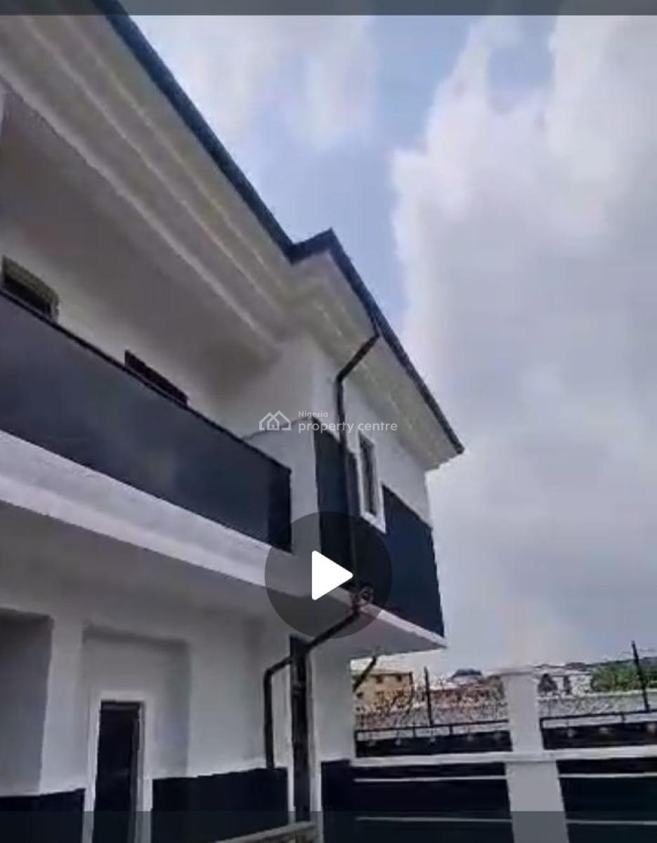 Brand New 4bedroom Semi Detached House in Lovely and Decent Estate, in an Estate at Oke-ira Ogba Ikeja Lagos State, Ogba, Ikeja, Lagos, Semi-detached Duplex for Rent