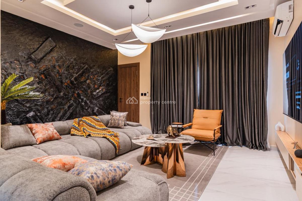 Luxury 2 Bedroom Apartment with Housekeeping and Gymnasium, Alexa,elevator,balconies,ps5, Indoor Games, Lekki Phase 1, Lekki, Lagos, Flat / Apartment Short Let