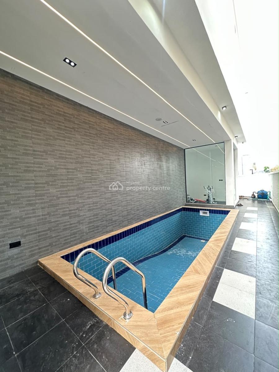 Luxurious 5 Bedroom with Bq, Gym & Swimming Pool, Featuring a Family Lounge & Parking Spaces, Ikota, Lekki, Lagos, Detached Duplex for Sale