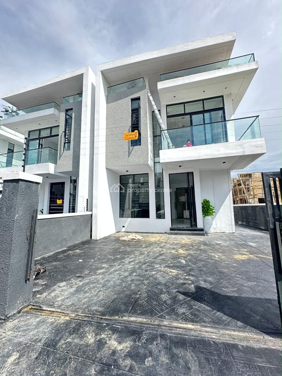 Luxury 4 Bedroom Semi-detached Duplex with Bq, Prefect for Family Living., Ikota, Lekki, Lagos, Semi-detached Duplex for Sale