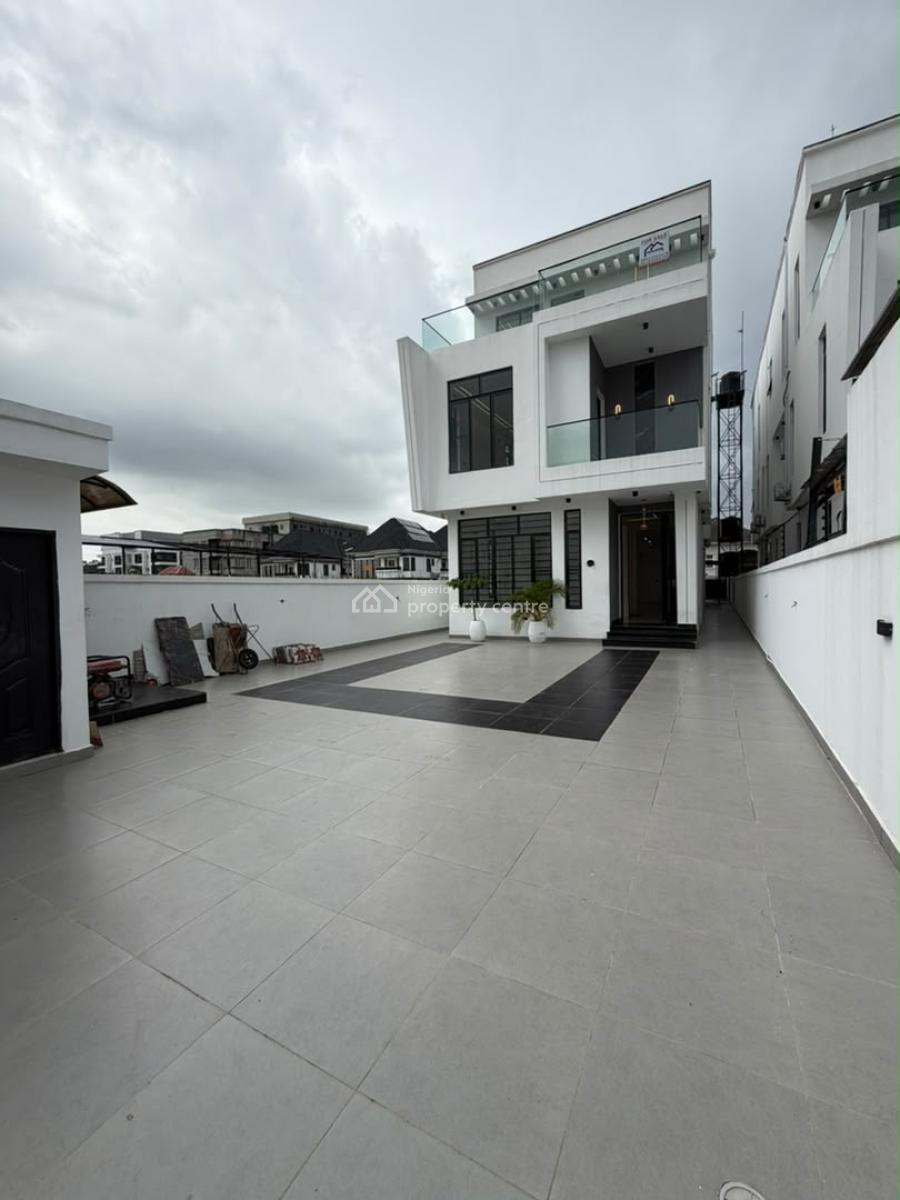 Well Finished 5 Bedroom Detached Duplex with Pool, Bq and Open Terrace, Lekki Phase 1, Lekki, Lagos, Detached Duplex for Sale