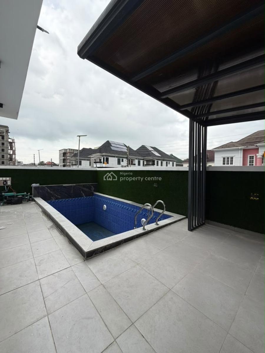 Well Finished 5 Bedroom Detached Duplex with Pool, Bq and Open Terrace, Lekki Phase 1, Lekki, Lagos, Detached Duplex for Sale