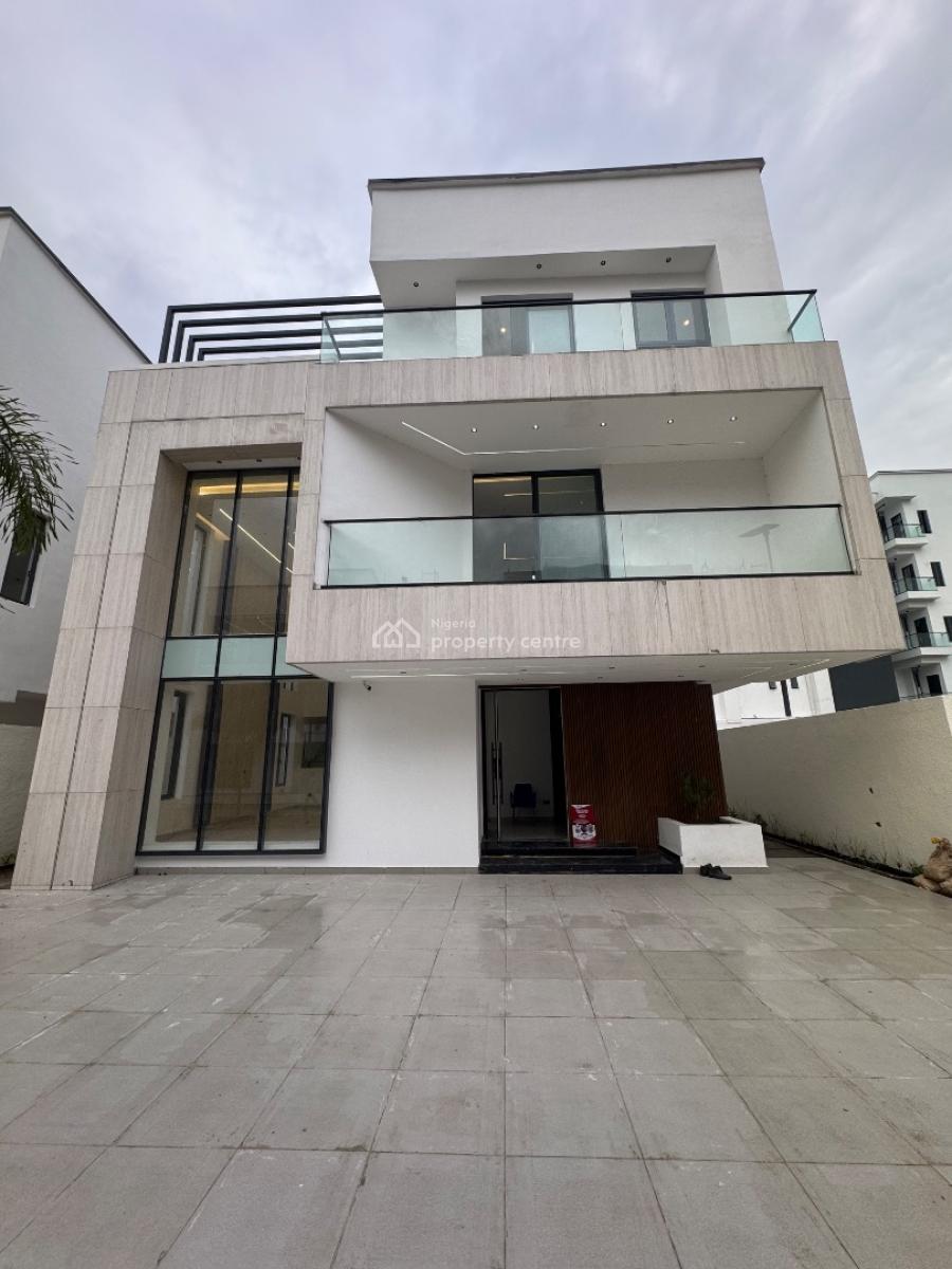 6 Bedroom Duplex with Bq, Swimming Pool, Elevator & Cabana, Lekki Phase 1, Lekki, Lagos, Detached Duplex for Sale
