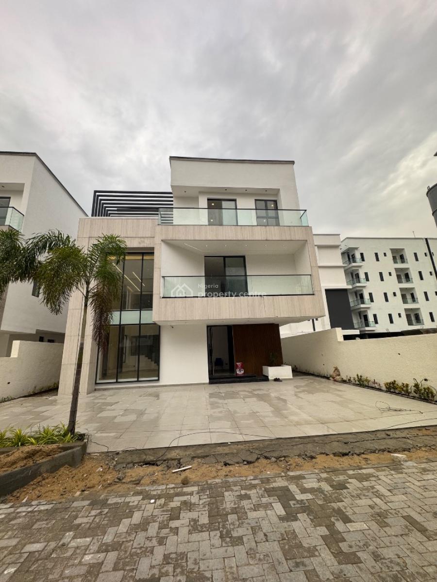 6 Bedroom Duplex with Bq, Swimming Pool, Elevator & Cabana, Lekki Phase 1, Lekki, Lagos, Detached Duplex for Sale