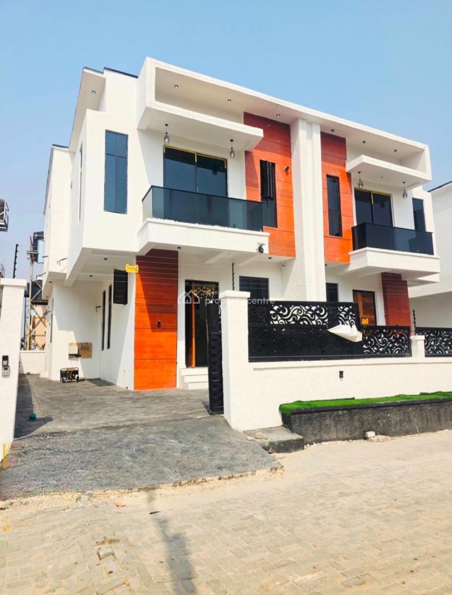 Tastefully 4 Bedroom Semi Detached Duplex with Bq, Ajah, Lagos, Semi-detached Duplex for Sale