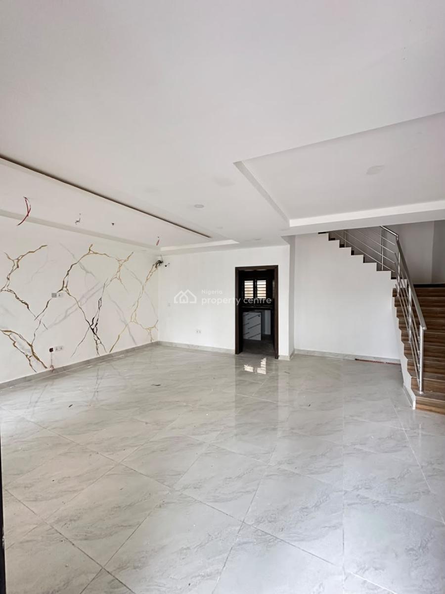 Exquisite Spacious Luxury 4 Bedroom Terraced Duplex with a Bq and Pool, Ikate, Lekki, Lagos, Terraced Duplex for Sale