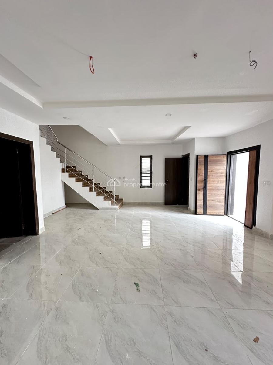 Exquisite Spacious Luxury 4 Bedroom Terraced Duplex with a Bq and Pool, Ikate, Lekki, Lagos, Terraced Duplex for Sale