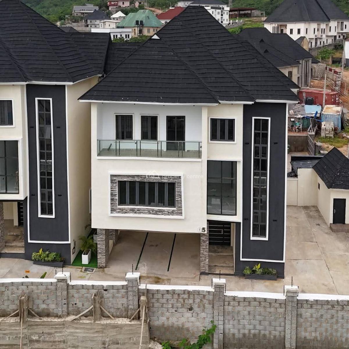 4 Bedroom Smart Detached Duplex with Bq., Apo, Abuja, Detached Duplex for Sale