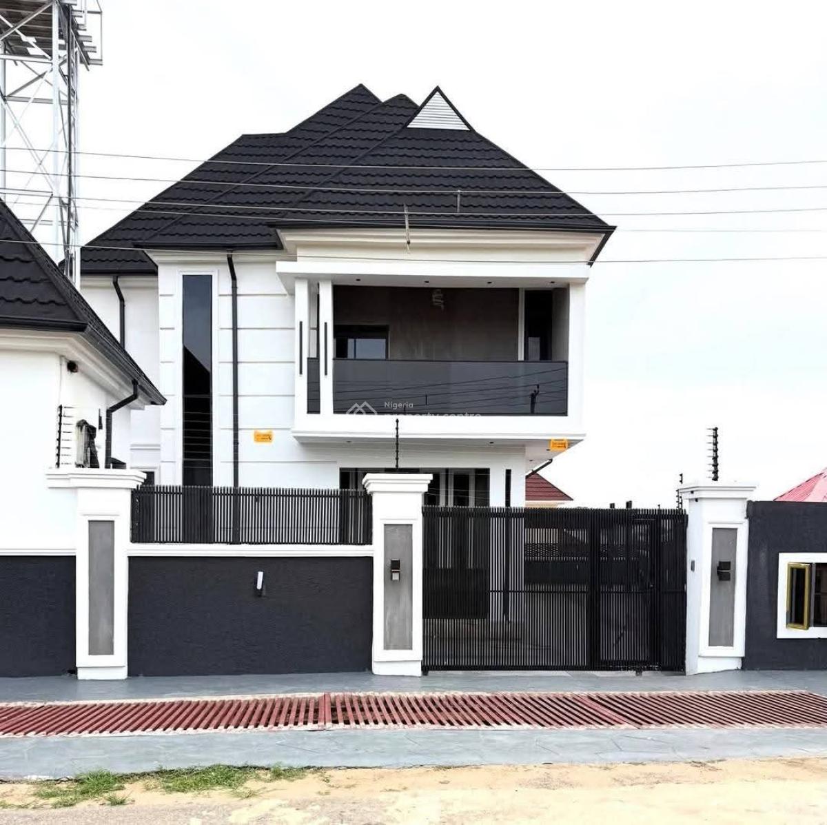 Luxury 4 Bedroom Fully Detached Smart Duplex Designed for Comfort, Apo, Abuja, Detached Duplex for Sale