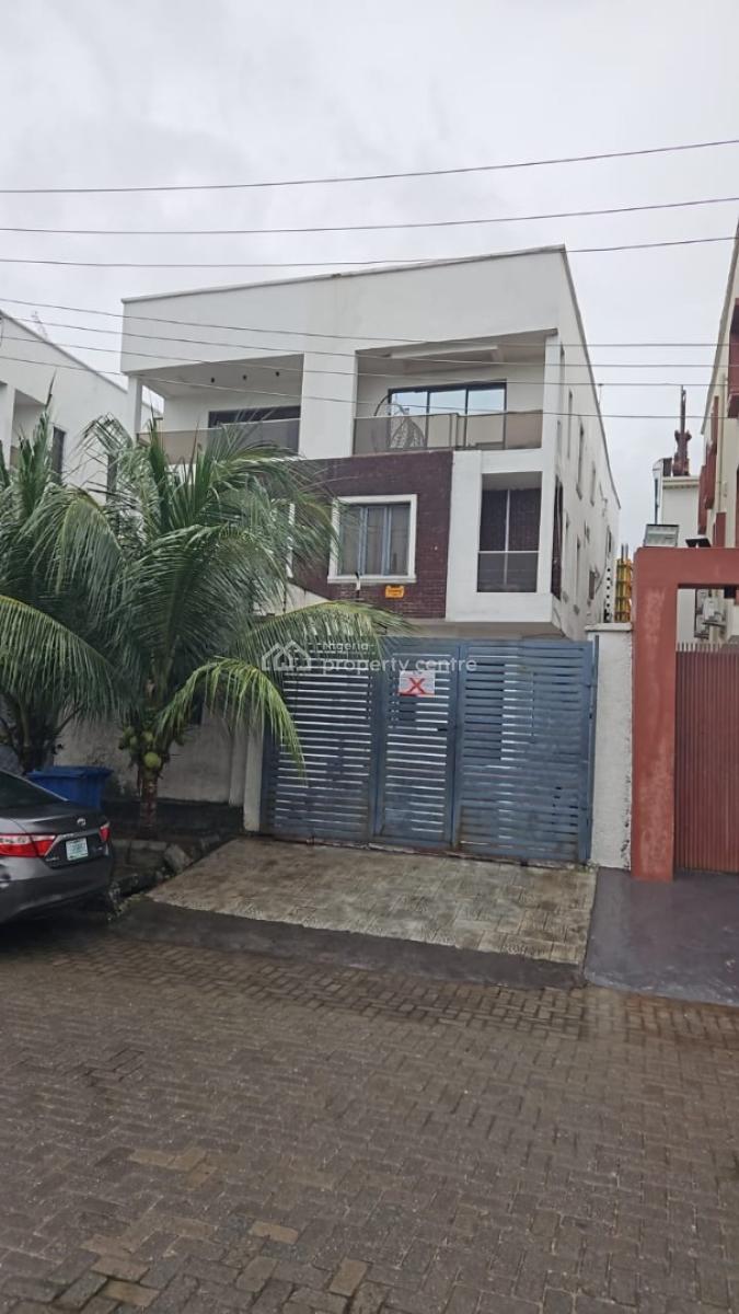 a Five Bedroom Semi Detached Duplex with All Necessary Facilities, Salvation Estate Onikoyi, Ikoyi, Lagos, Semi-detached Duplex for Sale