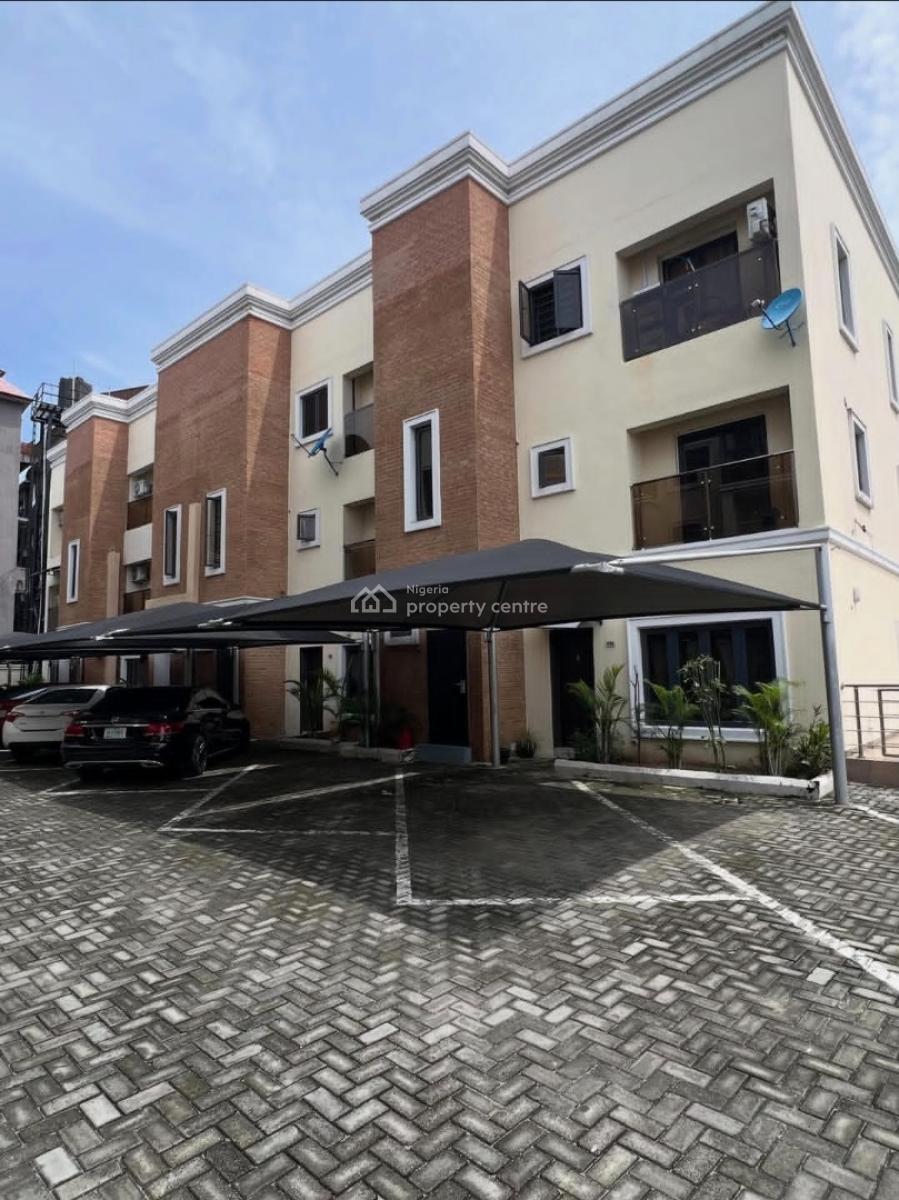 Fully Serviced 3 Bedroom Terrace Duplex with Pool & Gym, Platinum Way, Lekki, Lagos, Terraced Duplex for Rent