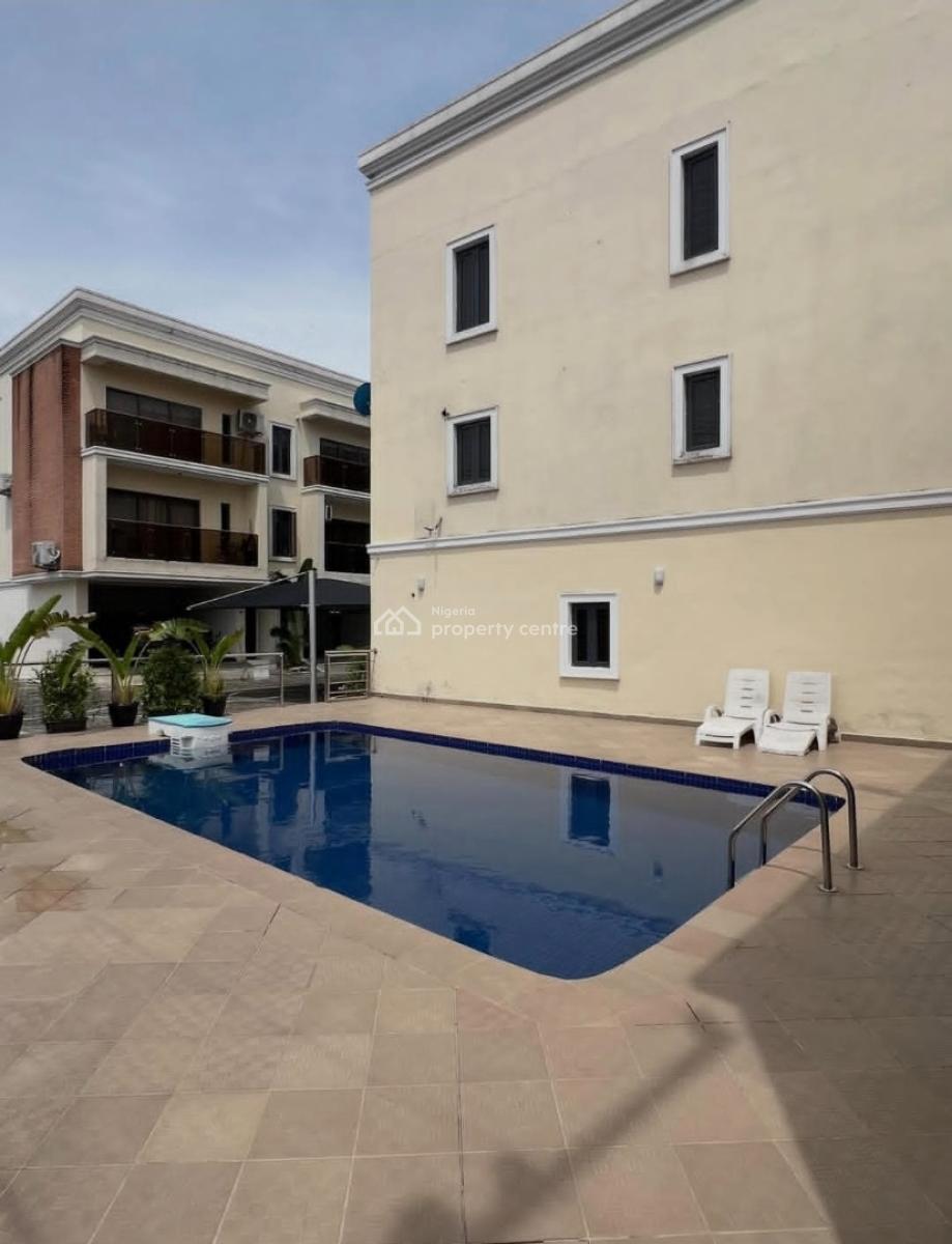 Fully Serviced 3 Bedroom Terrace Duplex with Pool & Gym, Platinum Way, Lekki, Lagos, Terraced Duplex for Rent