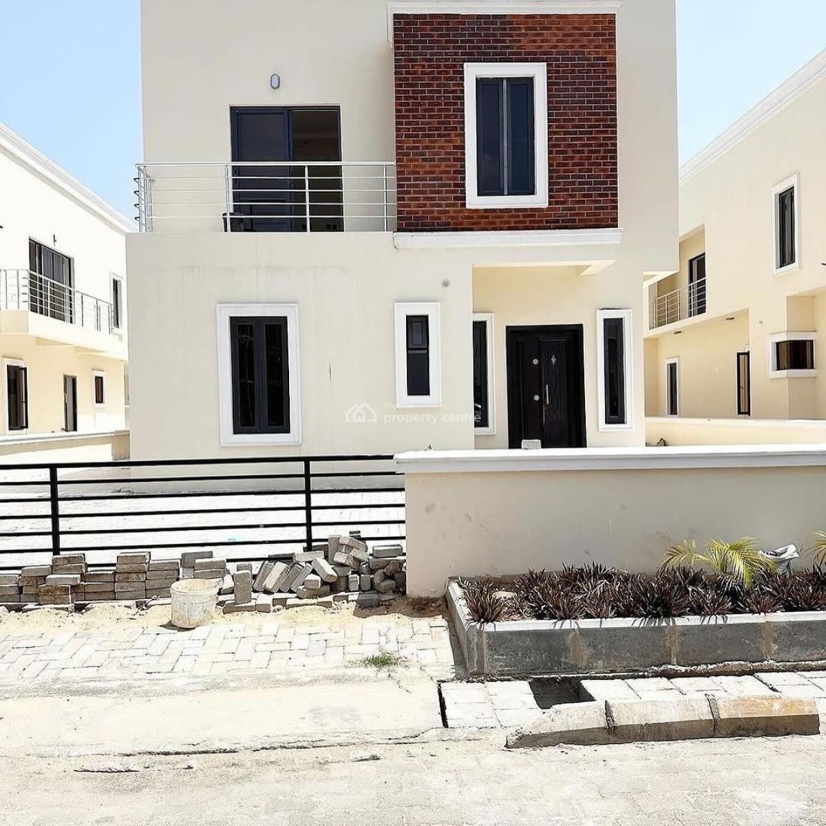 5 Bedroom Duplex, Chevron Alternative, Lekki, Lagos, Detached Duplex for Sale