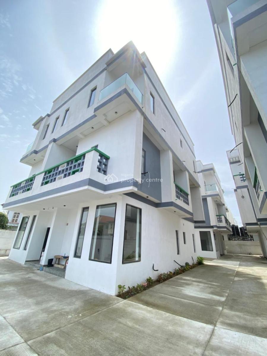 4-bedroom All En-suite Semi Detached + Bq, Lekki Phase 1, Lekki, Lagos, Semi-detached Duplex for Sale