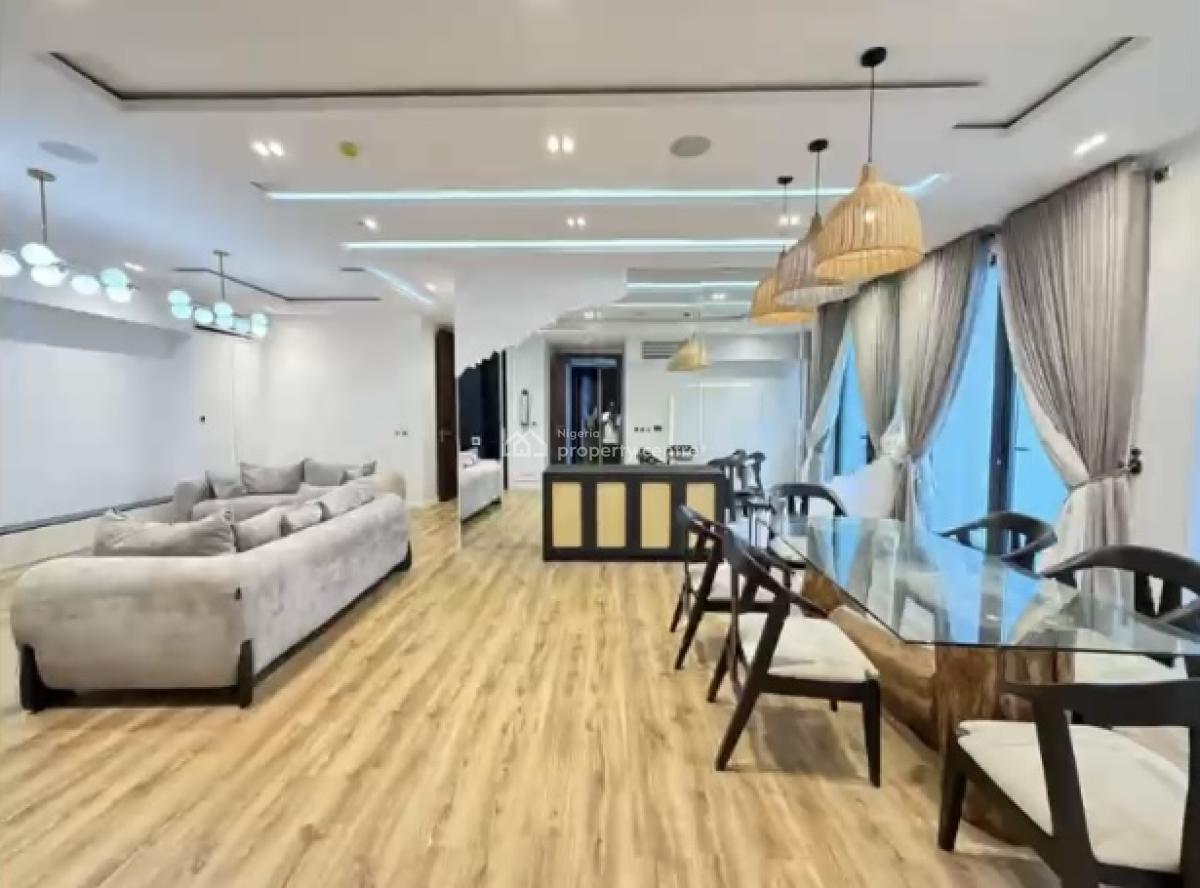 Fully Furnished 3 Bedroom Apt with 1 Room Bq and Swimming Pool, Ruxton Road, Ikoyi, Lagos, Flat / Apartment for Rent