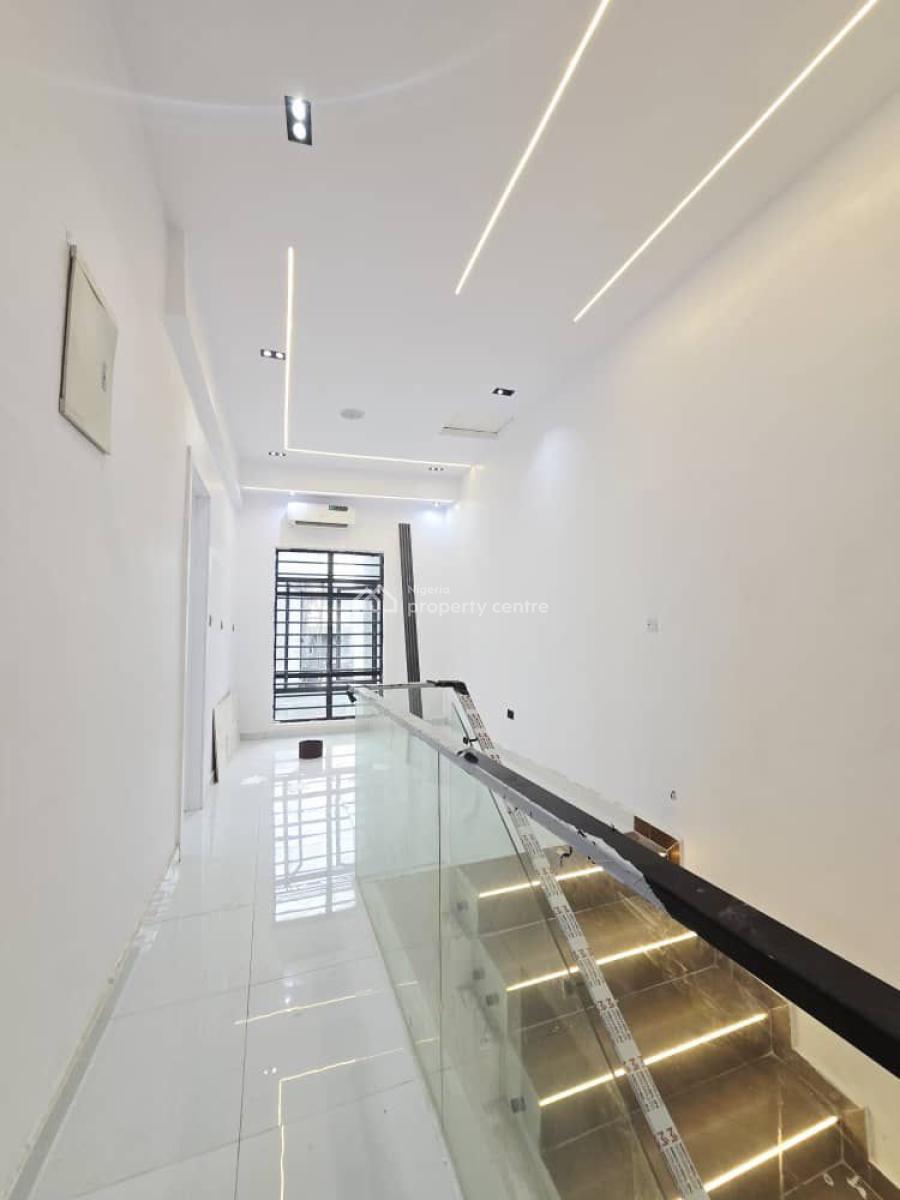 Contemporary 3 Bedroom Terrace Duplex with Bq, Chevron Tollgate, Lekki, Lagos, Terraced Duplex for Sale