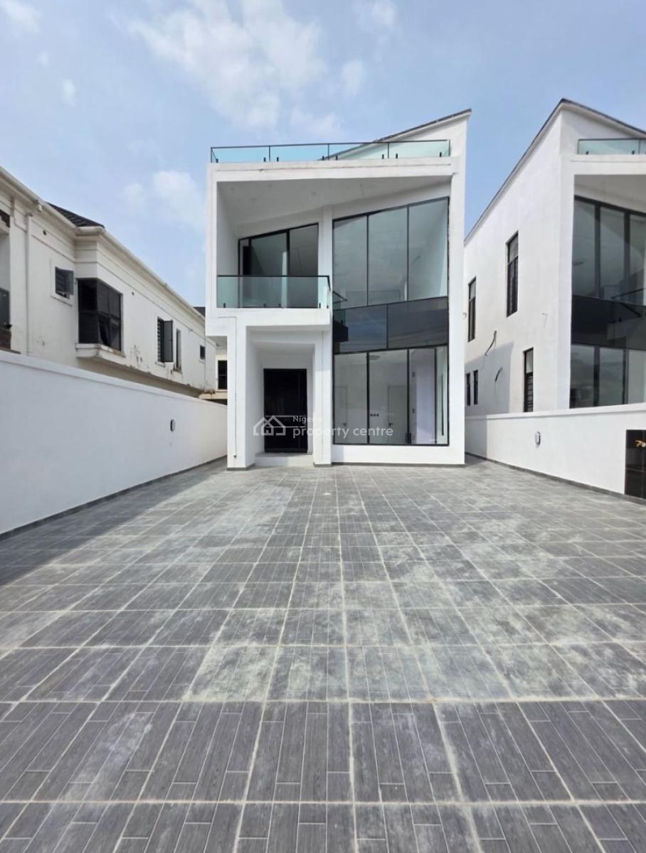 5 Bedroom Fully Detached Duplex with a Swimming Pool and Bq., Chevron Tollgate, Lekki, Lagos, Detached Duplex for Sale