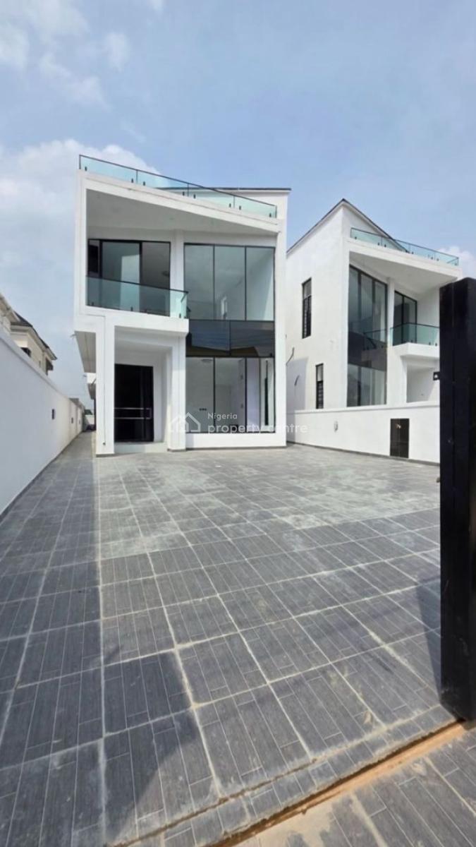 5 Bedroom Fully Detached Duplex with a Swimming Pool and Bq., Chevron Tollgate, Lekki, Lagos, Detached Duplex for Sale