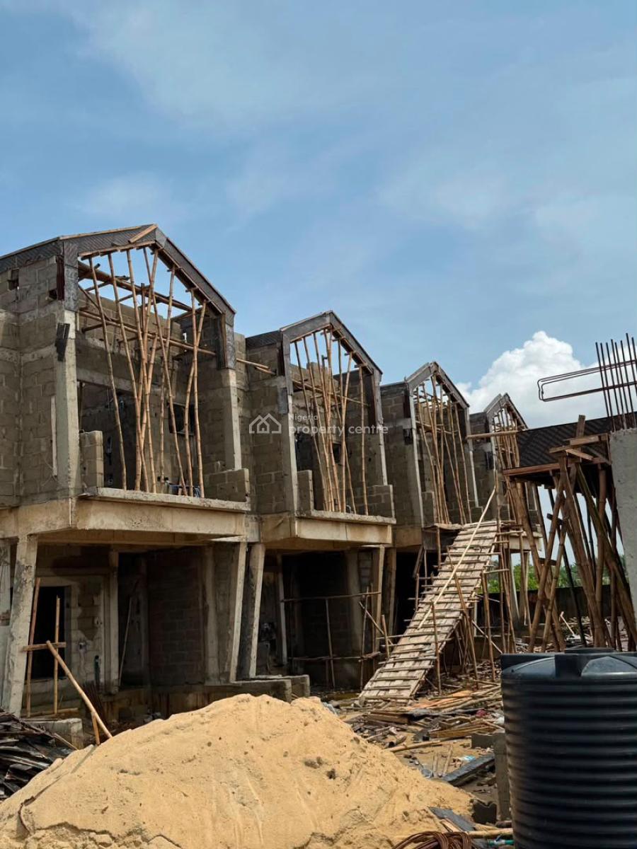 Luxury 3 Bedroom at Dominion Bay Residence, Within Atican Beach Estate and 15 Mins Drive From Victoria Island, Ajah, Lagos, Terraced Duplex for Sale