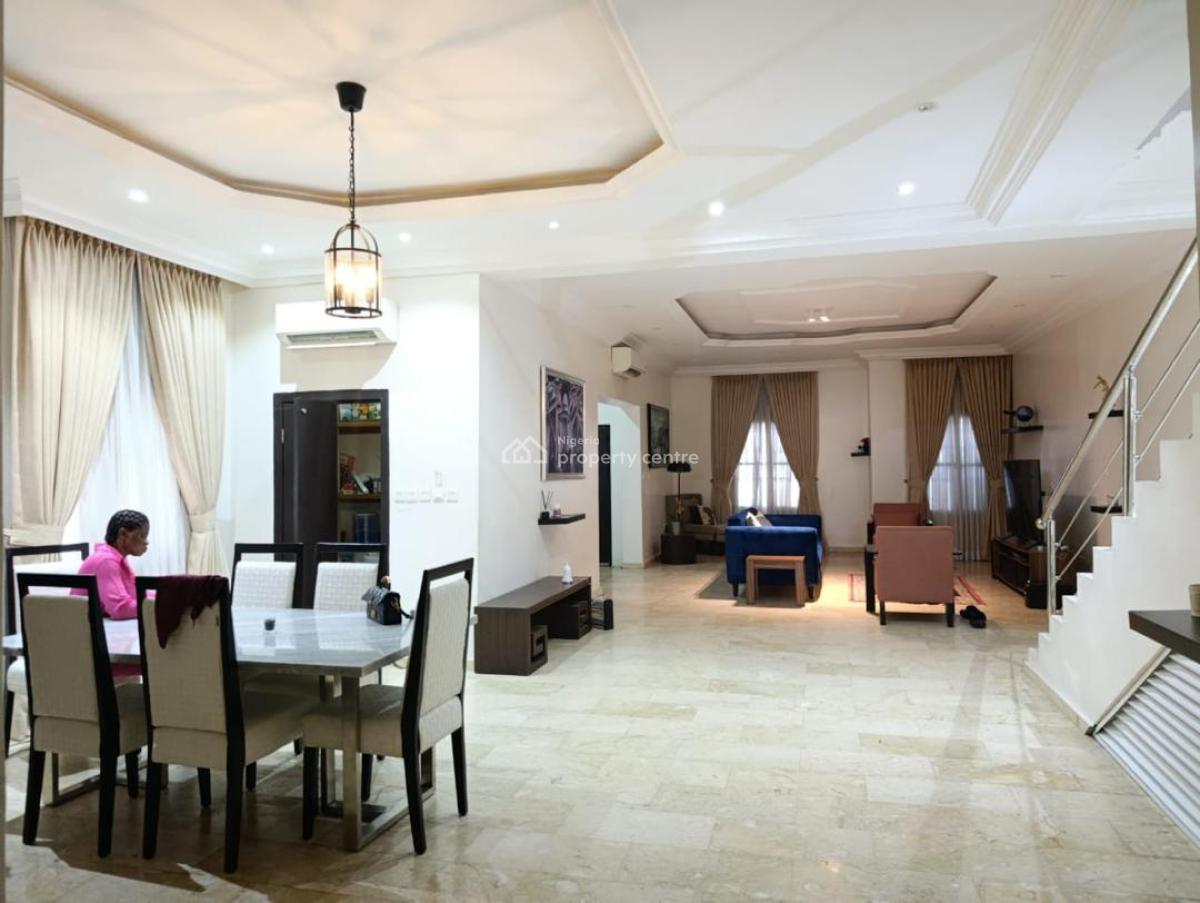 4 Bedroom Semi Detached House with a Room Bq, Chief Bamidele Eletu Way, Osapa London Garden Estate, Osapa, Lekki, Lagos, Semi-detached Duplex for Sale