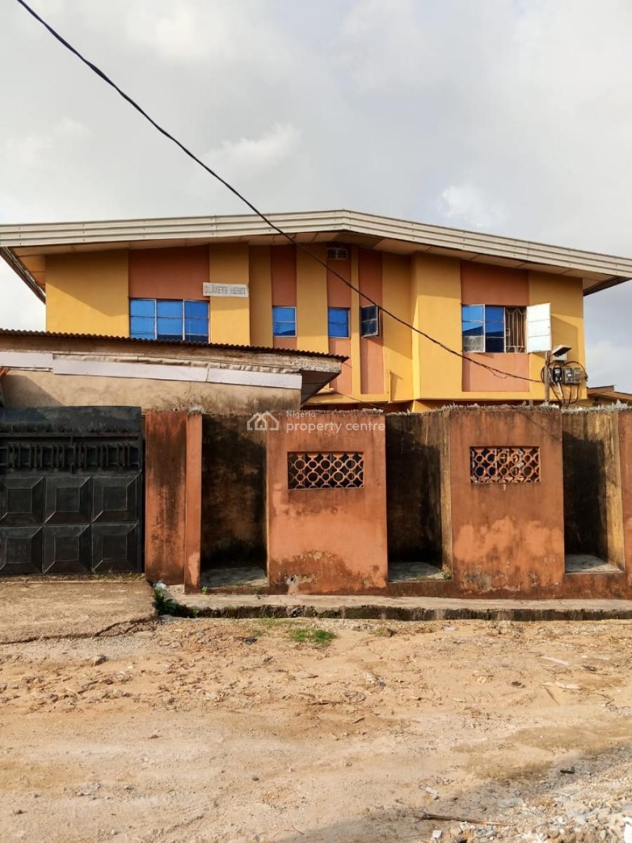 a Block of 11nos of Flats Is Up for  a Good Roi Guaranteed, Along Idimu Road By Council Roundabout Ikotun, Ikotun, Lagos, Block of Flats for Sale