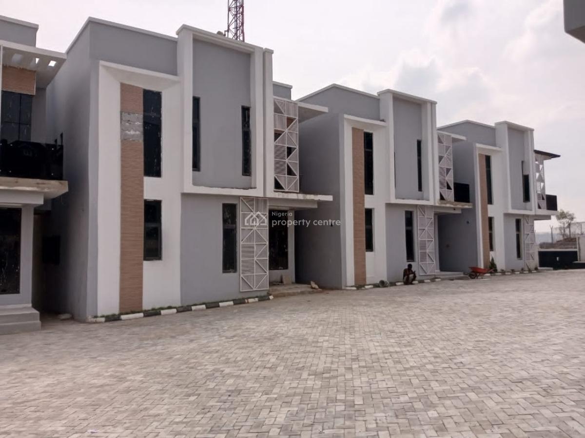 Newly Built 4 Bedroom Terrace Duplex Witj Bq, Asokoro District, Abuja, Terraced Duplex for Rent