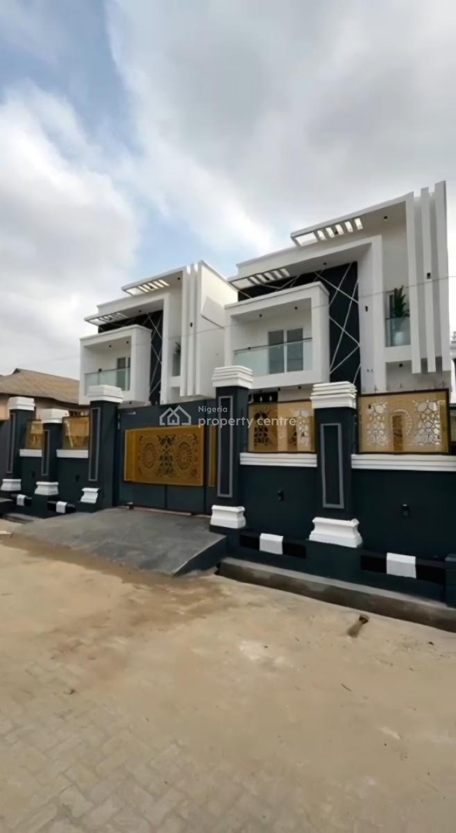 Fully Detached Modern 5 Bedroom Duplex with 2 Standard Roomself Bq, Amazing Grace Estate New Oko Oba Abule Egba, New Oko-oba, Agege, Lagos, Detached Duplex for Sale