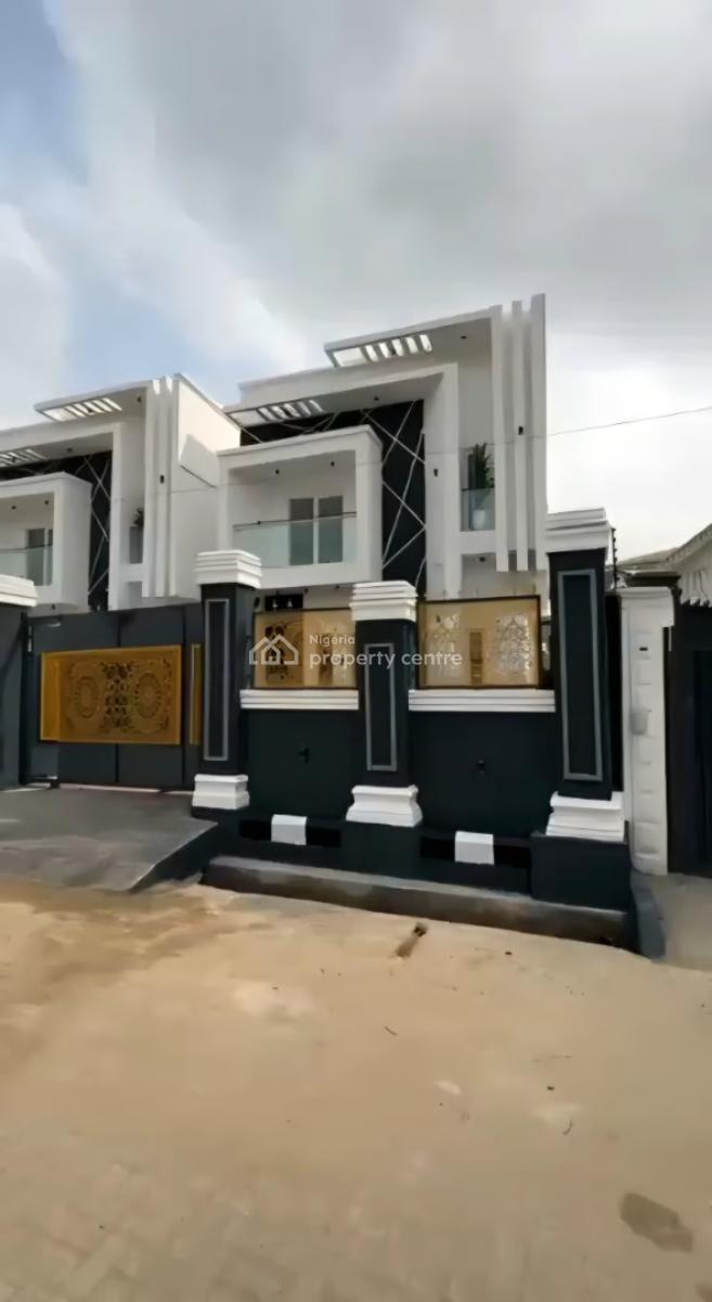 Fully Detached Modern 5 Bedroom Duplex with 2 Standard Roomself Bq, Amazing Grace Estate New Oko Oba Abule Egba, New Oko-oba, Agege, Lagos, Detached Duplex for Sale