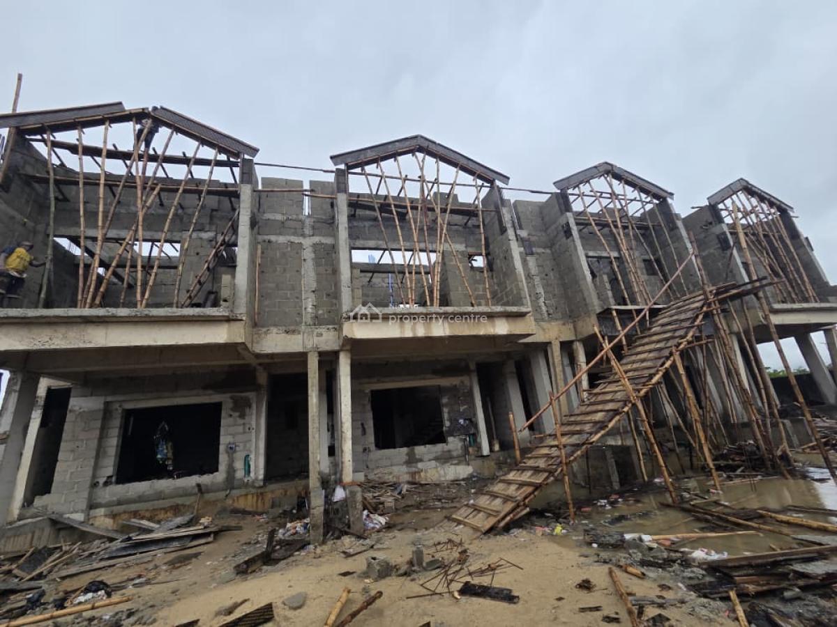3 Bedroom Terrace Plus Bq in a Secured Environment Lekki, at Atican, Massive 3 Bedroom at Atican Beach , Along The Coastal Road , Vi Lagos, Victoria Island Extension, Victoria Island (vi), Lagos, Terraced Duplex for Sale