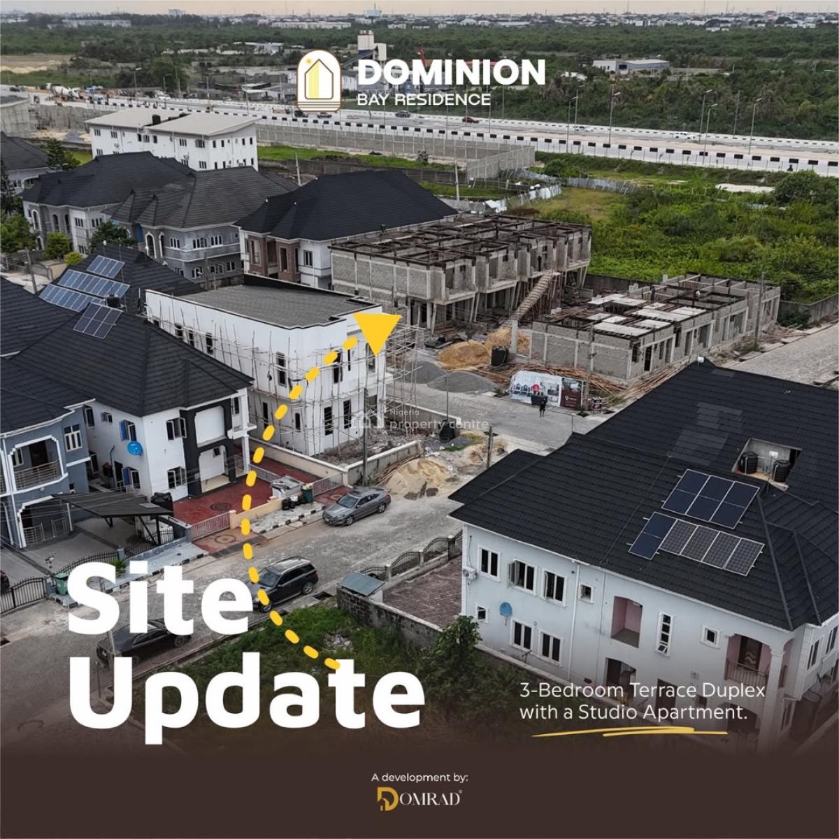 3 Bedroom Terrace Plus Bq in a Secured Environment Lekki, at Atican, Massive 3 Bedroom at Atican Beach , Along The Coastal Road , Vi Lagos, Victoria Island Extension, Victoria Island (vi), Lagos, Terraced Duplex for Sale
