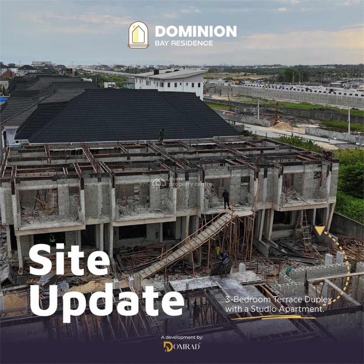 3 Bedroom Terrace Plus Bq in a Secured Environment Lekki, at Atican, Massive 3 Bedroom at Atican Beach , Along The Coastal Road , Vi Lagos, Victoria Island Extension, Victoria Island (vi), Lagos, Terraced Duplex for Sale