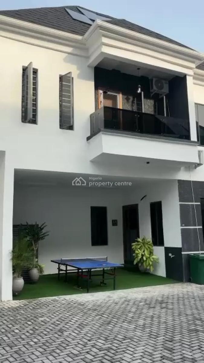 Fully Furnished 4 Bedroom Terrace House All Ensuite, Harris Drive By Vgc Ikota Lekki, Lekki, Lagos, Terraced Duplex for Rent