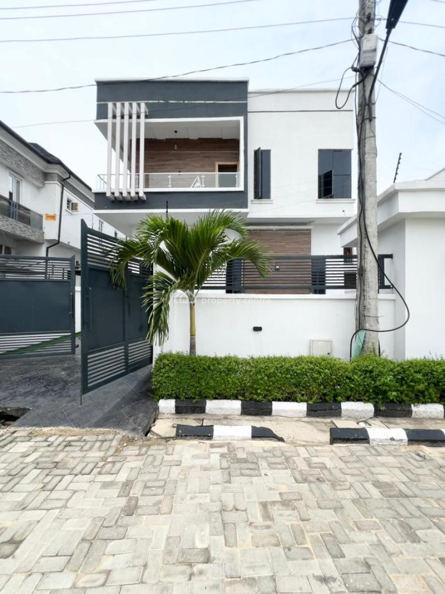 Luxury 4 Bedroom Duplex with Excellent Facilities, Chevron, Lekki, Lagos, Detached Duplex for Sale