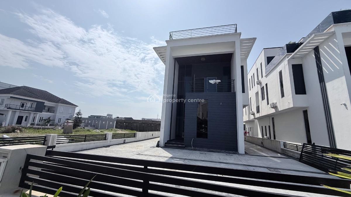 Spacious Luxury 5 Bedroom Duplex with Pool Cinema, Lekki Lagos, Osapa, Lekki, Lagos, Detached Duplex for Sale