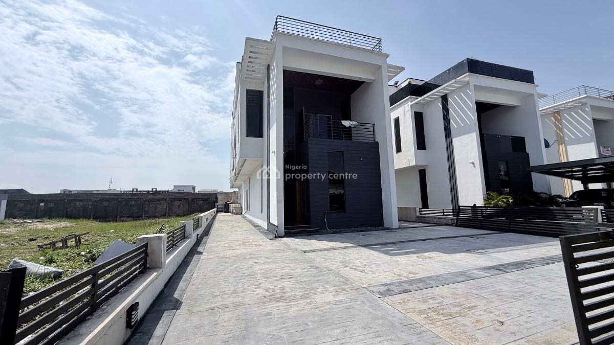 Spacious Luxury 5 Bedroom Duplex with Pool Cinema, Lekki Lagos, Osapa, Lekki, Lagos, Detached Duplex for Sale
