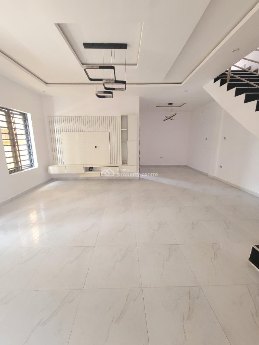 Spacious and Sharp 4 Bedroom Terrace Duplex on 2 Floors, Lekki Conservation, Lekki, Lekki, Lagos, Terraced Duplex for Rent