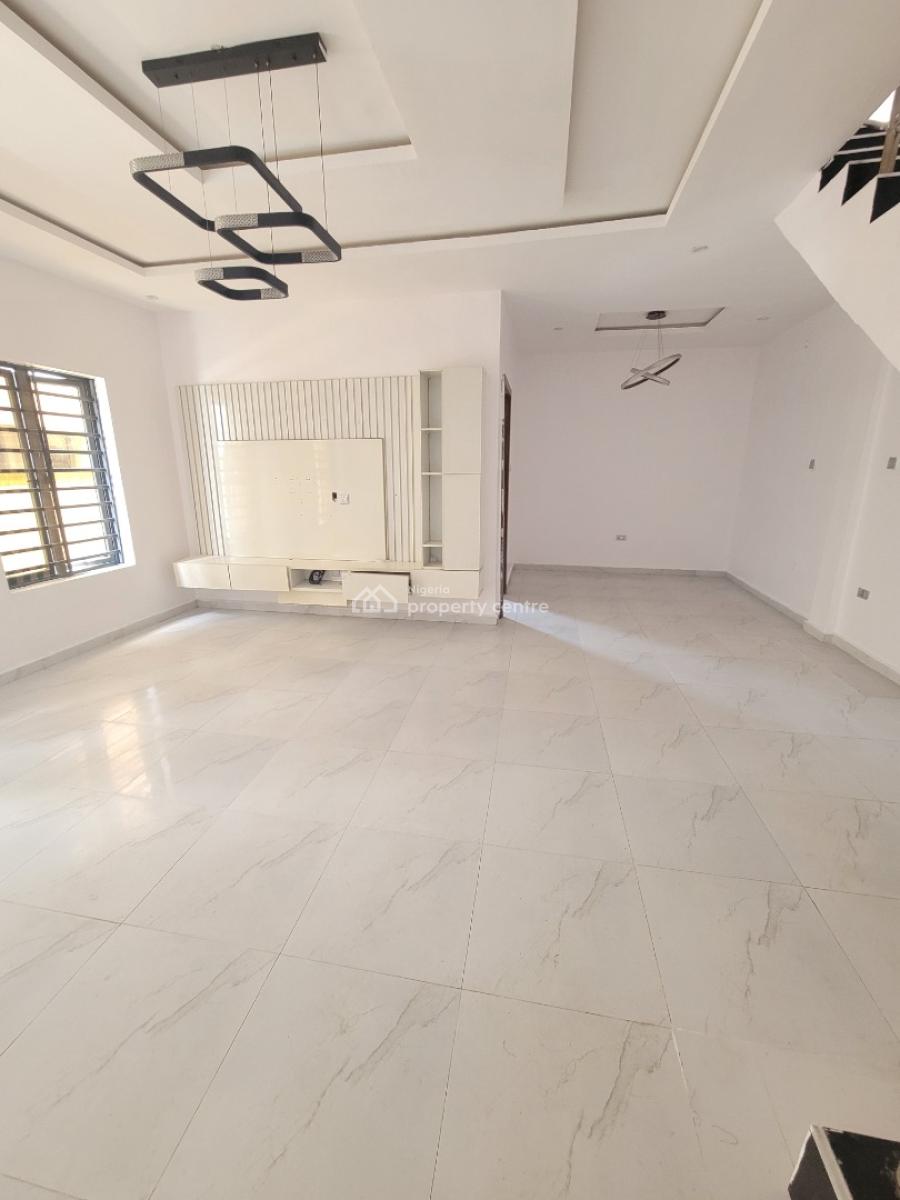 Spacious and Sharp 4 Bedroom Terrace Duplex on 2 Floors, Lekki Conservation, Lekki, Lekki, Lagos, Terraced Duplex for Rent