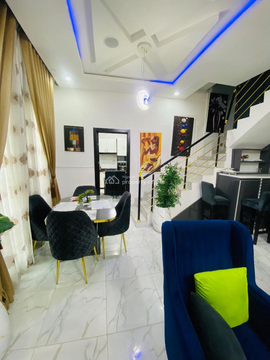 Beautifully Furnished Home, Abraham Adesanya, Ajah, Lagos, Semi-detached Duplex for Rent