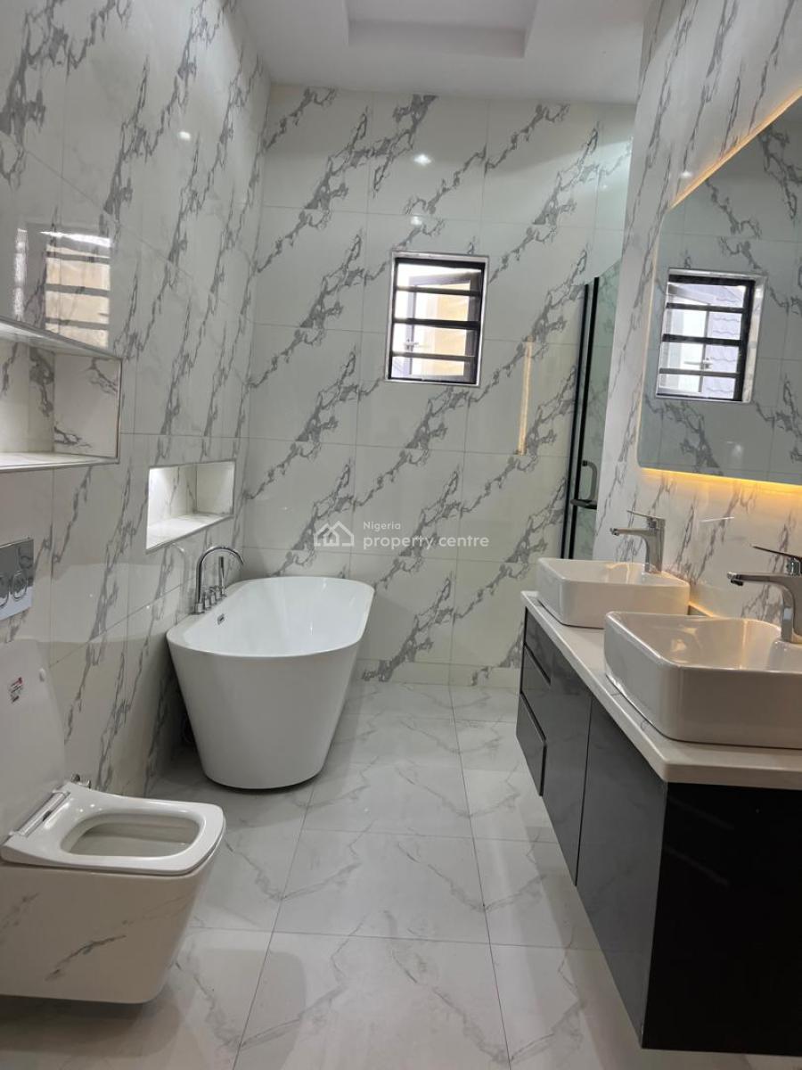 Newly Built Top Notch Smart Home 5 Bedroom Semi Detached Duplex, Adeniyi Jones, Ikeja, Lagos, Semi-detached Duplex for Rent
