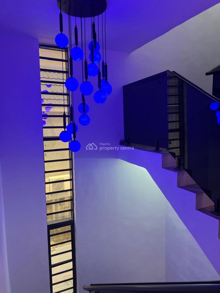 Newly Built Top Notch Smart Home 5 Bedroom Semi Detached Duplex, Adeniyi Jones, Ikeja, Lagos, Semi-detached Duplex for Rent
