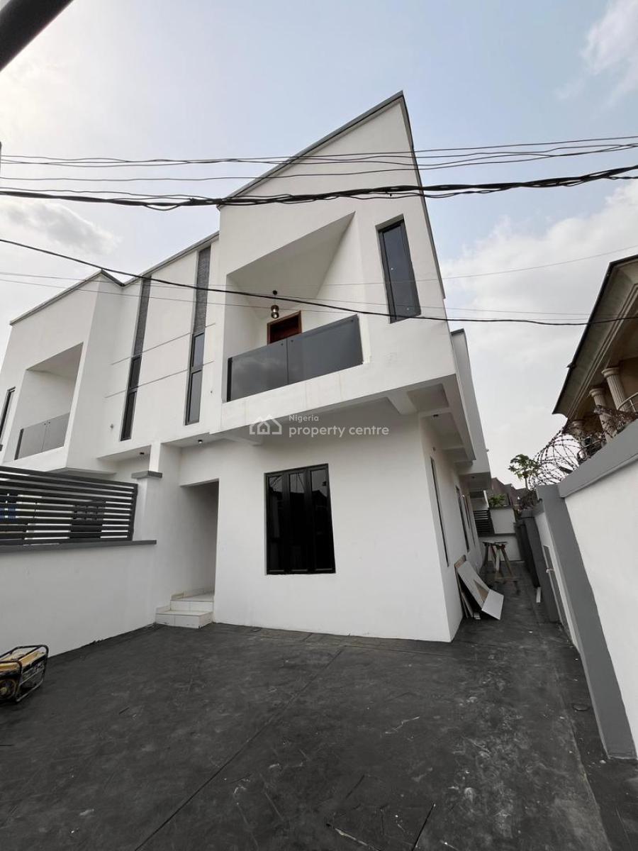 Magnificently Built 4 Bedroom Semi Detached Duplex, Stunningly Designed Home in a Secured Neighborhood, Gbagada, Lagos, Semi-detached Duplex for Sale