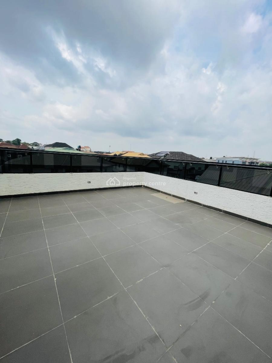 Beautifully Crafted 4 Bedroom Semi Detached Duplex, Excellently Built Home + Bq, Large Terrace in a Code to Access Estate, Gbagada, Lagos, Semi-detached Duplex for Sale