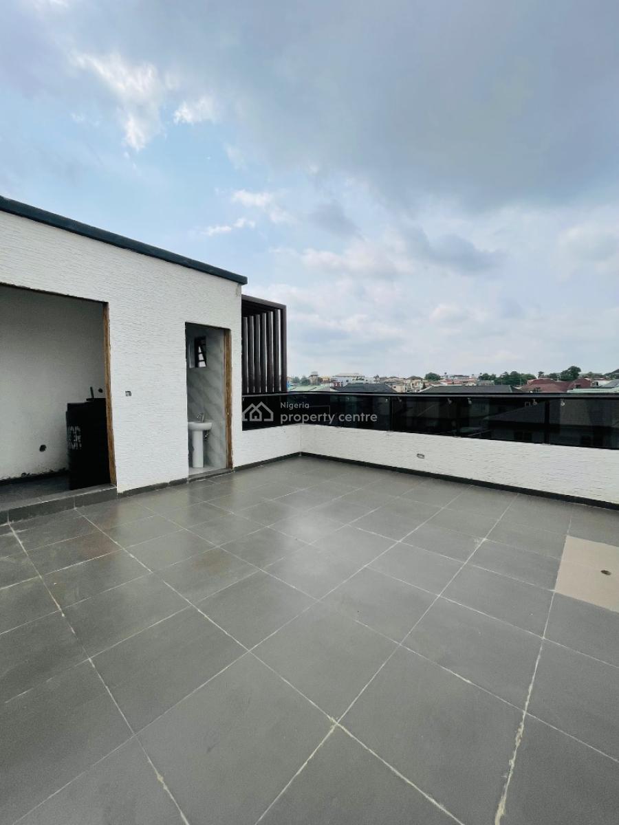 Beautifully Crafted 4 Bedroom Semi Detached Duplex, Excellently Built Home + Bq, Large Terrace in a Code to Access Estate, Gbagada, Lagos, Semi-detached Duplex for Sale