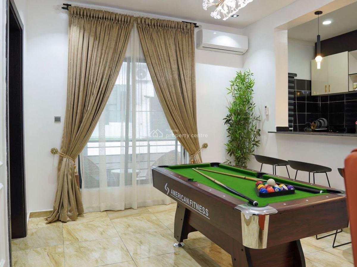Serviced & Fully Furnished 2 Bed Apartment, Salem, Ikate, Lekki, Lagos, Flat / Apartment for Rent